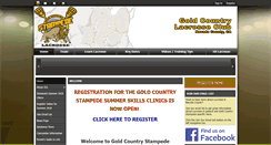 Desktop Screenshot of gcstampede.com